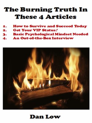 cover image of The Burning Truth In These 4 Articles